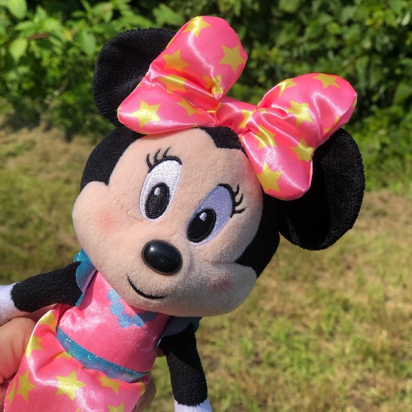 Disney Junior star Minnie Mouse bean plush Mickey clubhouse stuffed animal toy💕 - Picture 9 of 11